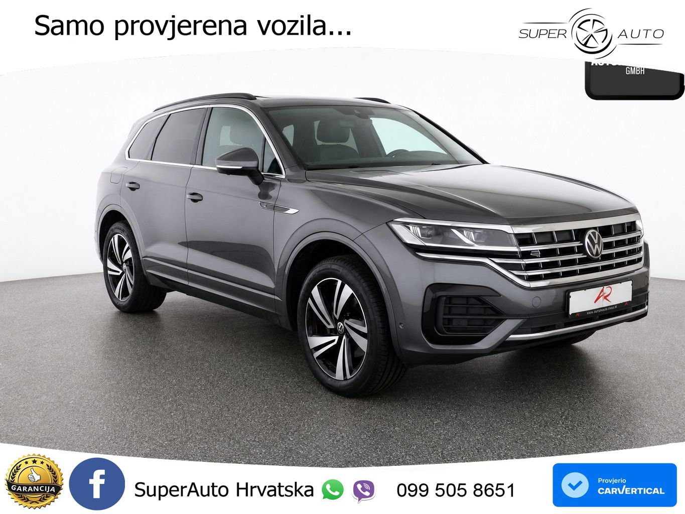 Volkswagen Touareg 3.0 V6 TDI (231 KS) 4MOTION Tiptronic R-Line LED+GR SJED+ACC