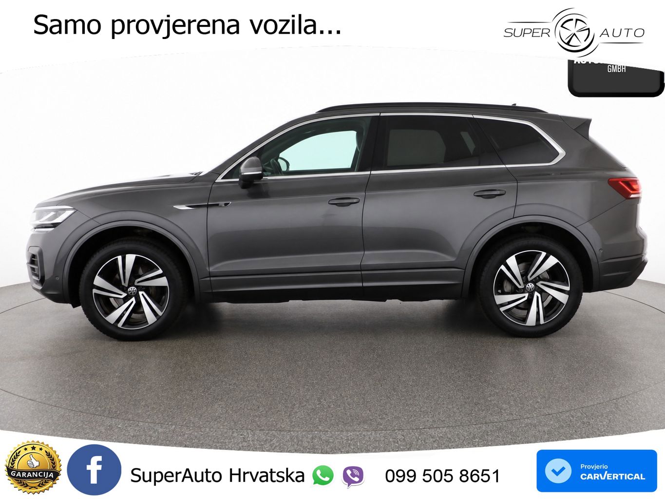 Volkswagen Touareg 3.0 V6 TDI (231 KS) 4MOTION Tiptronic R-Line LED+GR SJED+ACC