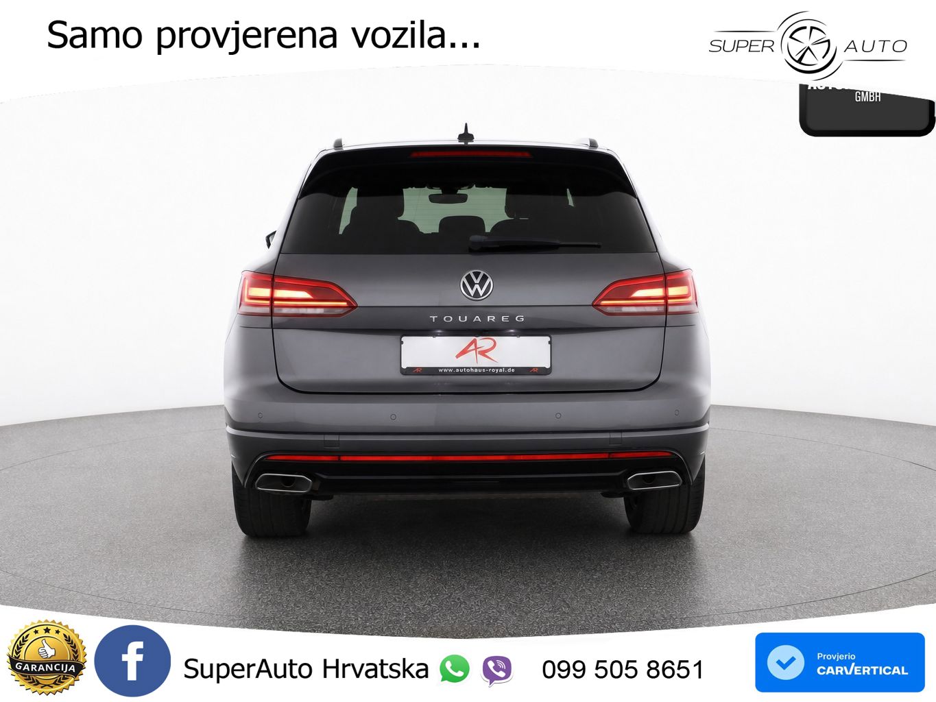 Volkswagen Touareg 3.0 V6 TDI (231 KS) 4MOTION Tiptronic R-Line LED+GR SJED+ACC