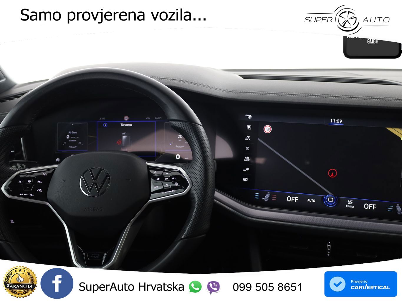 Volkswagen Touareg 3.0 V6 TDI (231 KS) 4MOTION Tiptronic R-Line LED+GR SJED+ACC