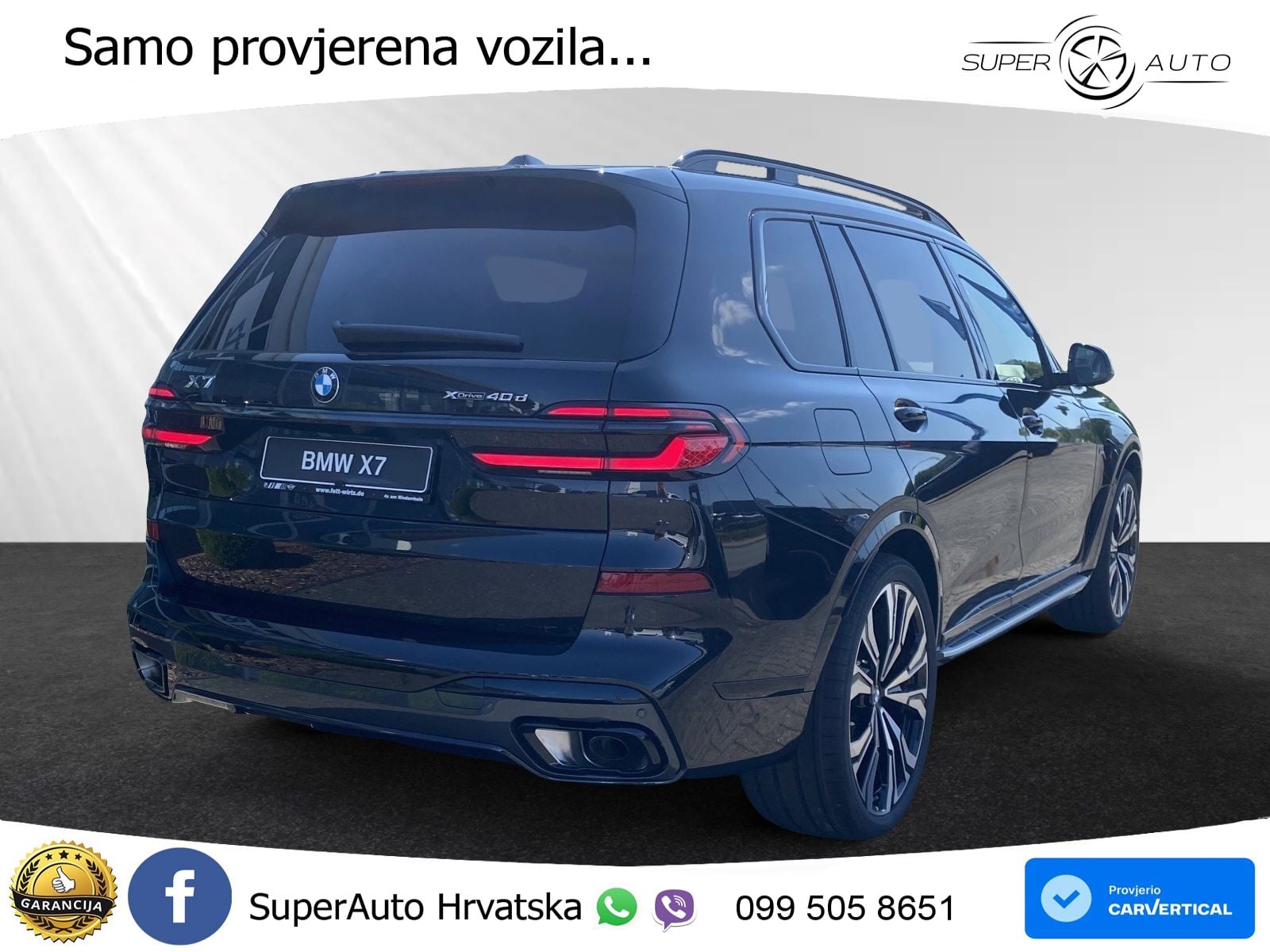 BMW X7 40d (352 KS) xDrive Steptronic M Sport LED+GR SJED+ACC