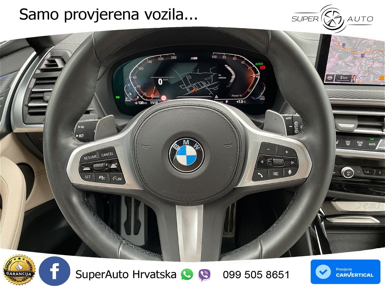 BMW X3 30d xDrive Steptronic M Sport LED+GR SJED+ACC