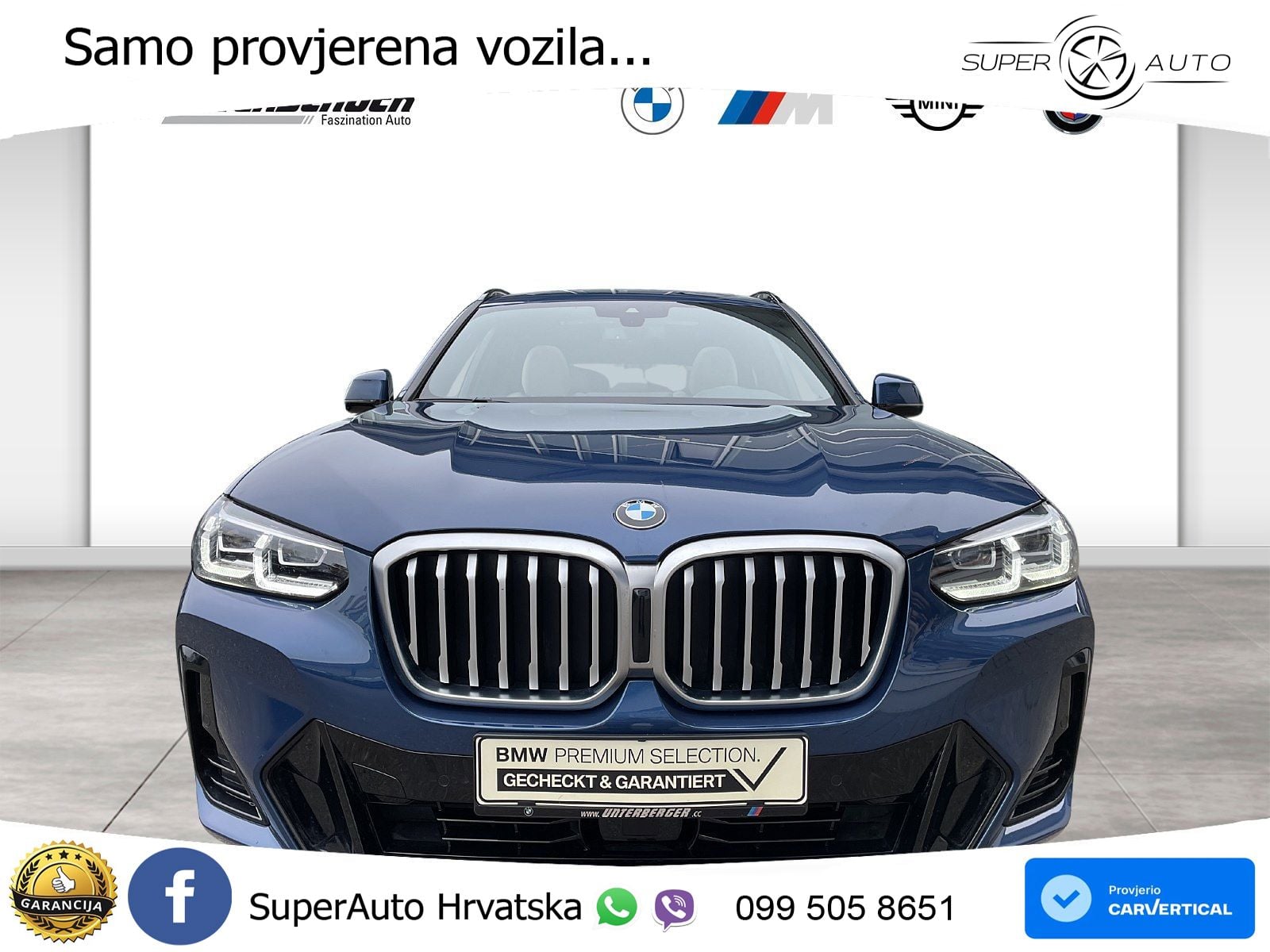 BMW X3 30d xDrive Steptronic M Sport LED+GR SJED+ACC