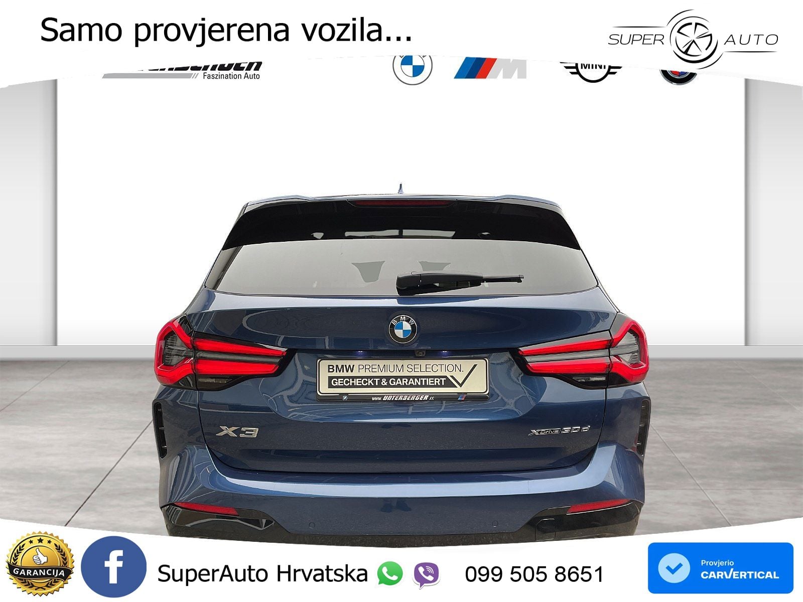 BMW X3 30d xDrive Steptronic M Sport LED+GR SJED+ACC