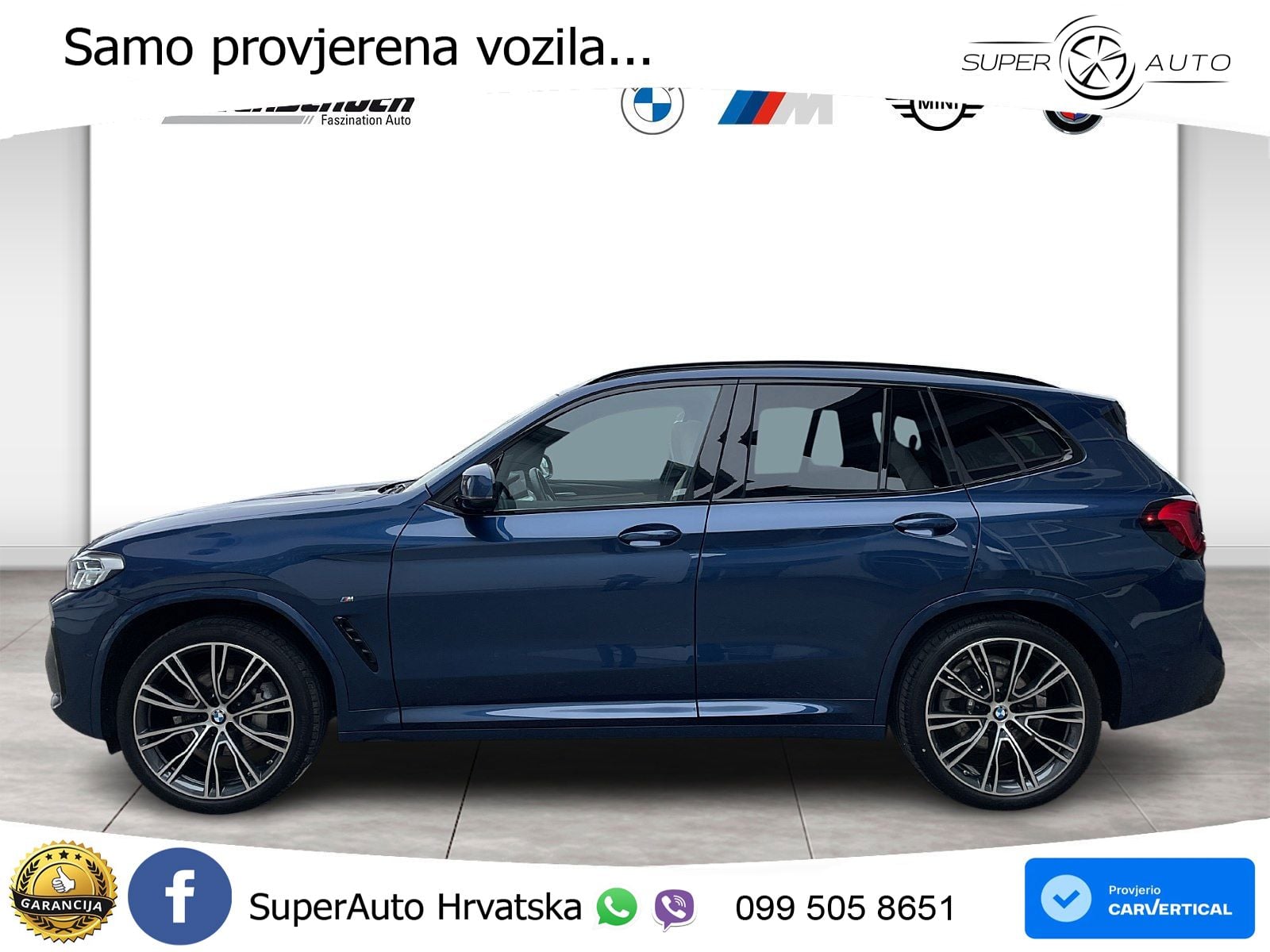 BMW X3 30d xDrive Steptronic M Sport LED+GR SJED+ACC