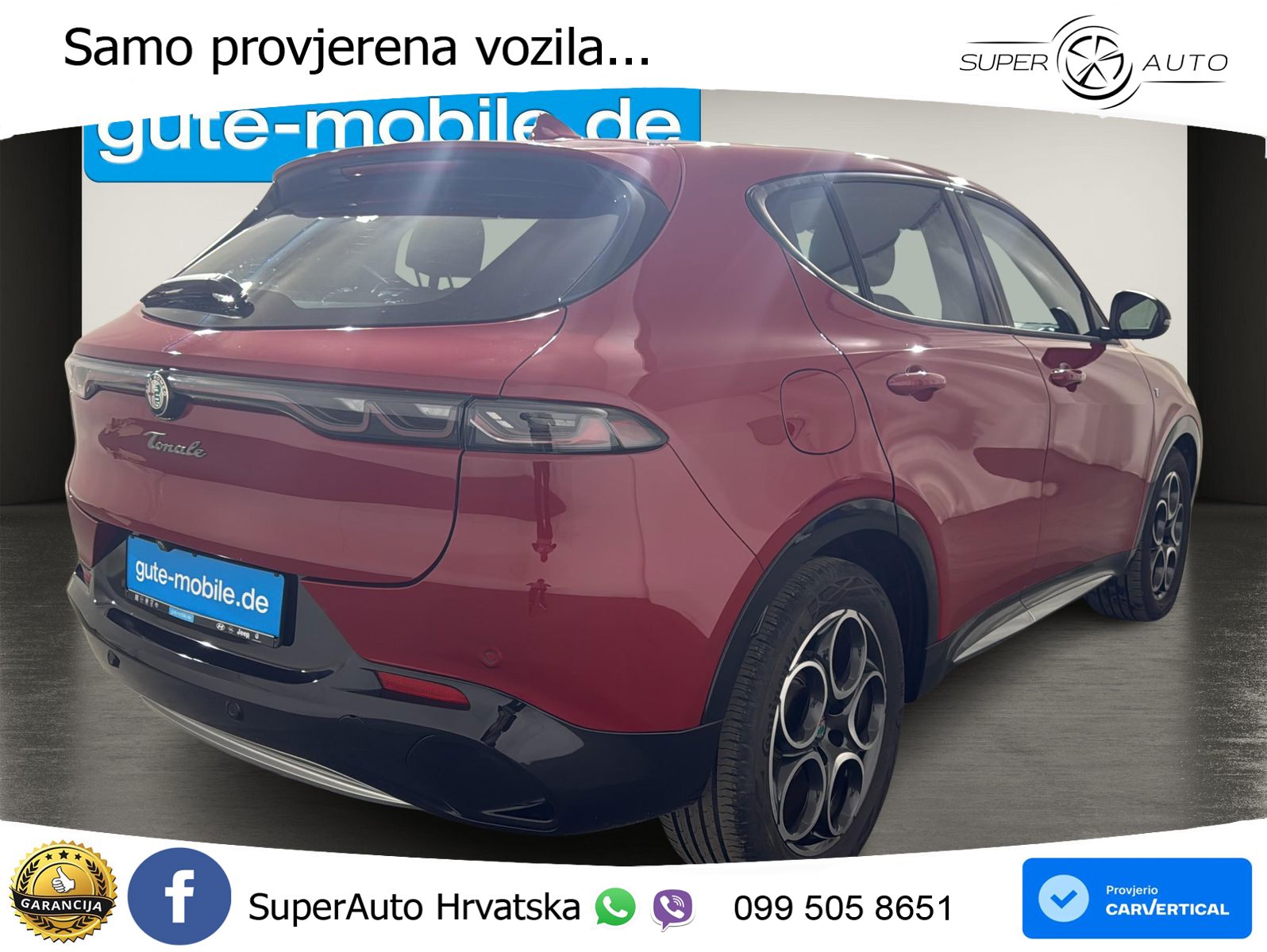 Alfa Romeo Tonale 1.5 VGT (160 KS) 48V-Hybrid TCT LED+ACC