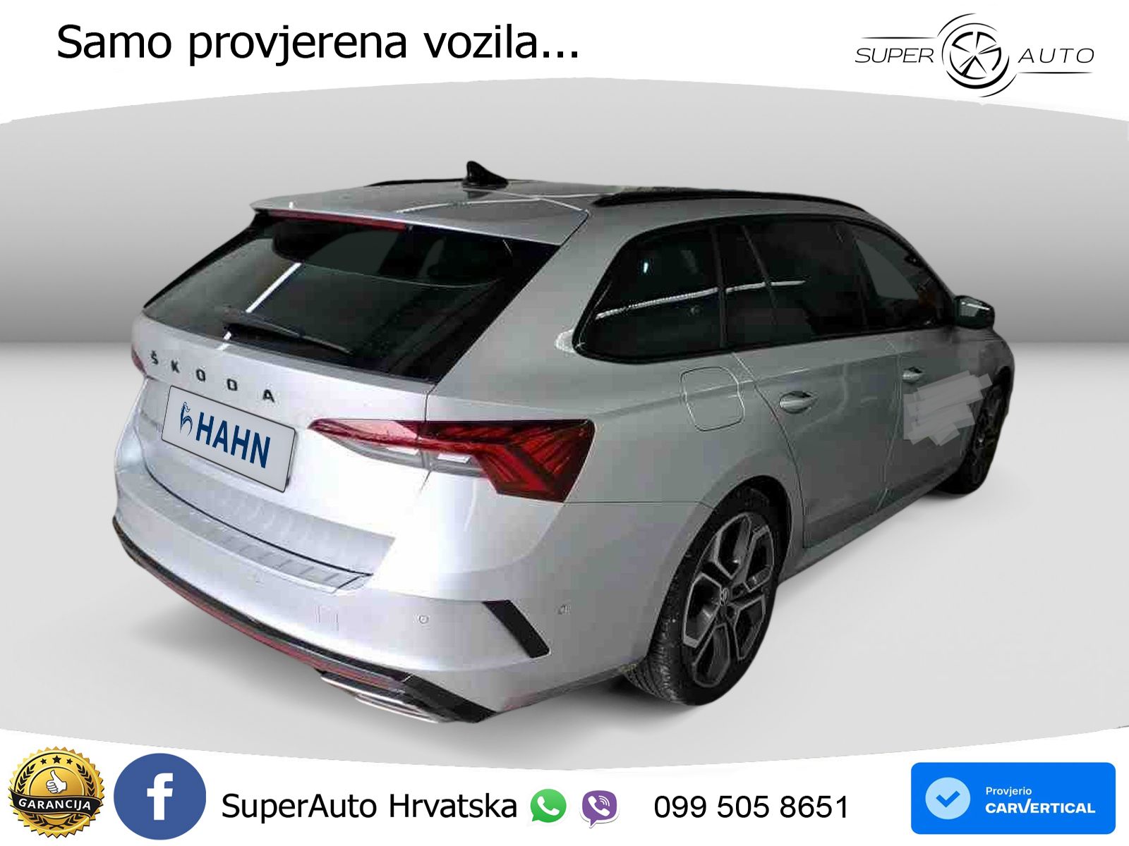 Škoda Octavia Combi RS 2.0 TDI (200 KS) DSG LED+GR SJED+ACC