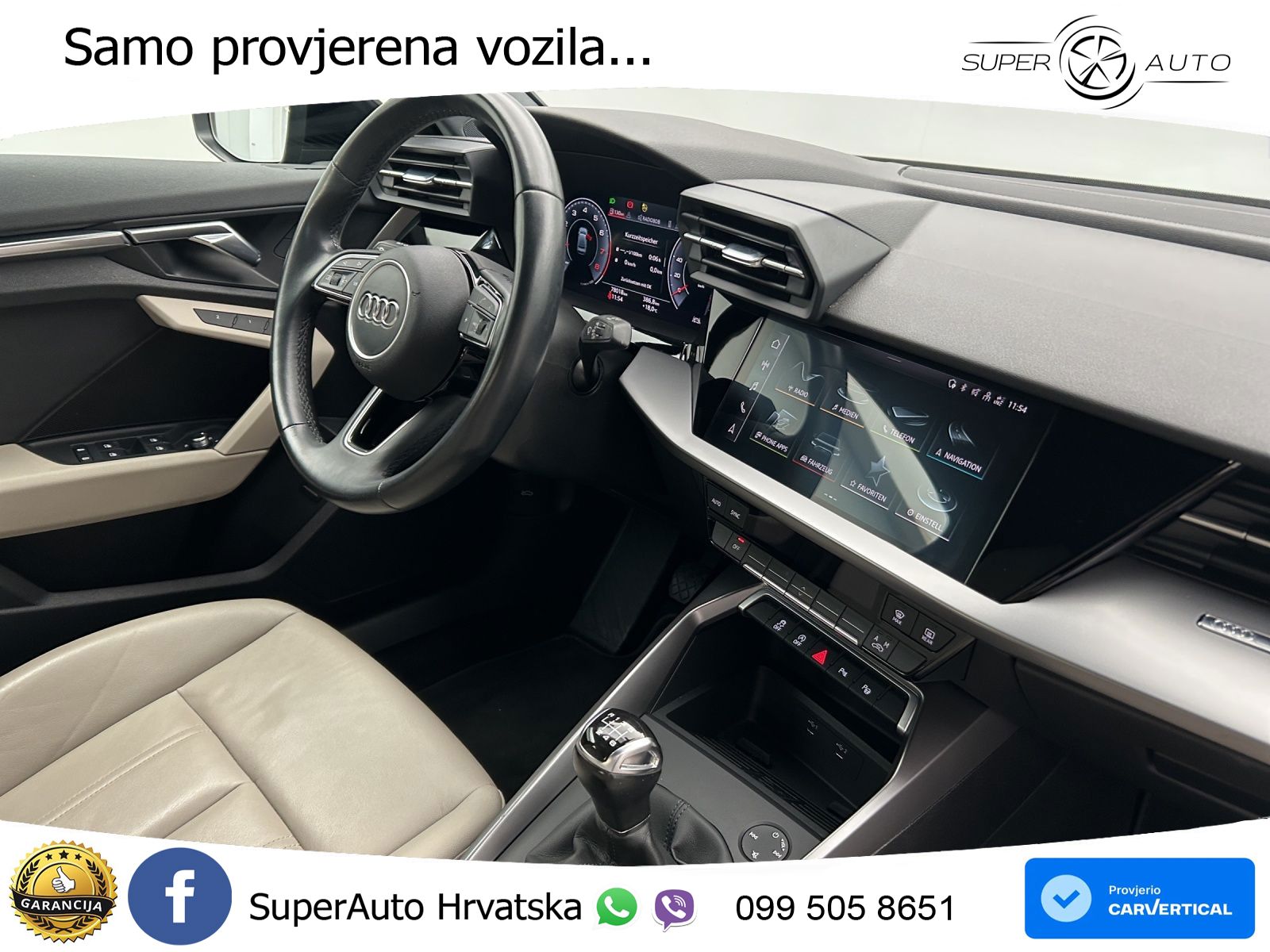 Audi A3 Limuzina 35 TFSI (150 KS)