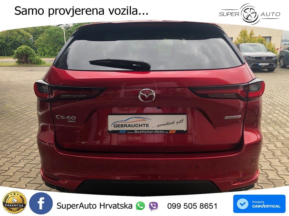 Mazda CX-60 3.3 e-Skyactiv D (254 KS) AWD Automatic MATRIX+GR SJED+KAM
