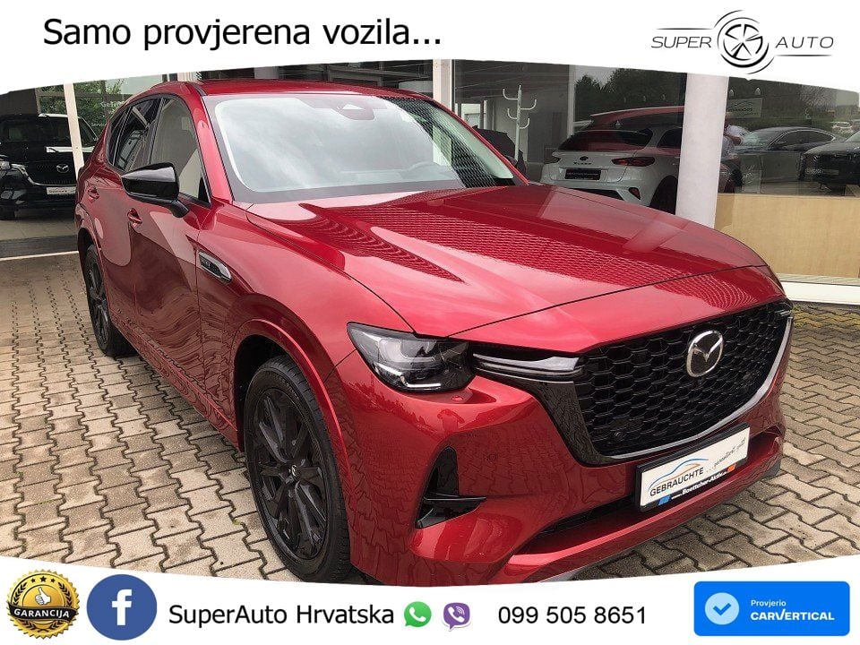 Mazda CX-60 3.3 e-Skyactiv D (254 KS) AWD Automatic MATRIX+GR SJED+KAM