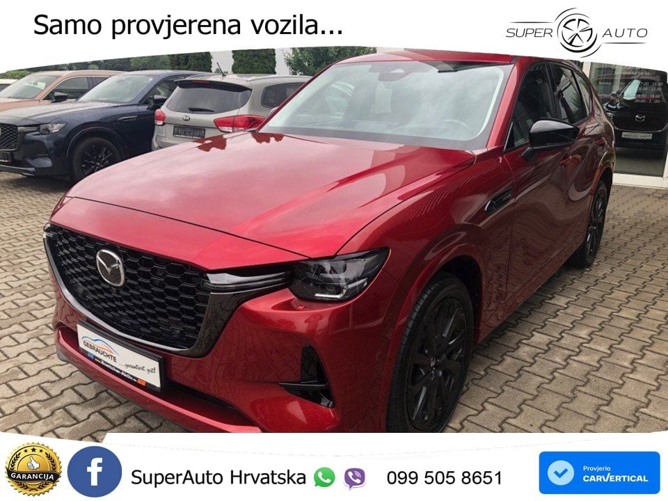 Mazda CX-60 3.3 e-Skyactiv D (254 KS) AWD Automatic MATRIX+GR SJED+KAM