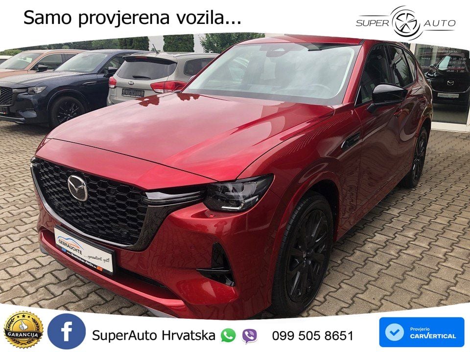 Mazda CX-60 3.3 e-Skyactiv D (254 KS) AWD Automatic MATRIX+GR SJED+KAM