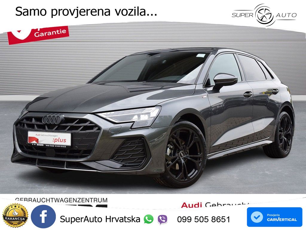 Audi A3 35 TFSI (150 KS) S tronic S line MATRIX+GR SJED+KAM