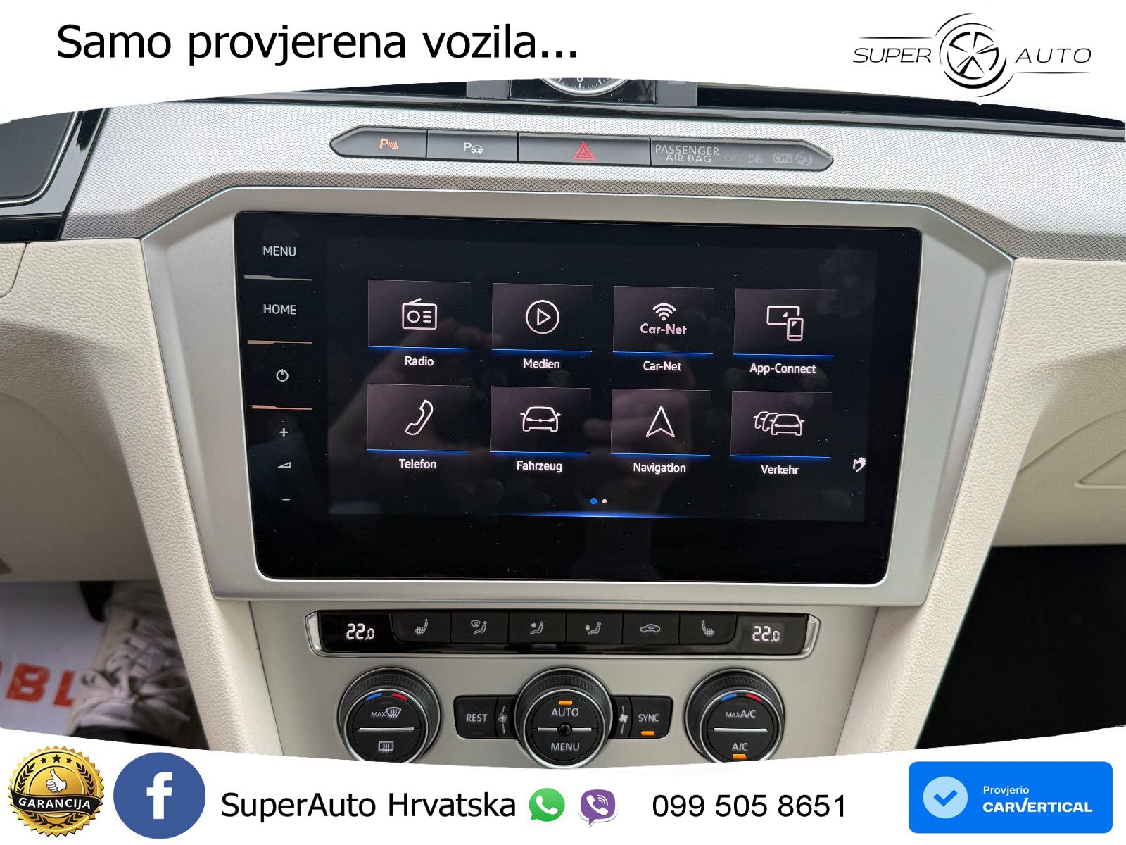 Volkswagen Passat Variant 2.0 TDI (190 KS) DSG LED+GR SJED+ACC