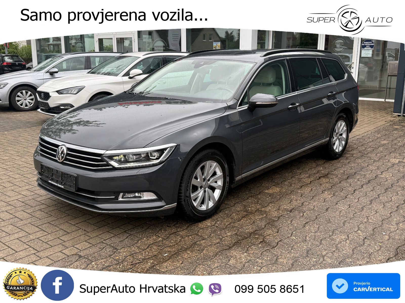 Volkswagen Passat Variant 2.0 TDI (190 KS) DSG LED+GR SJED+ACC