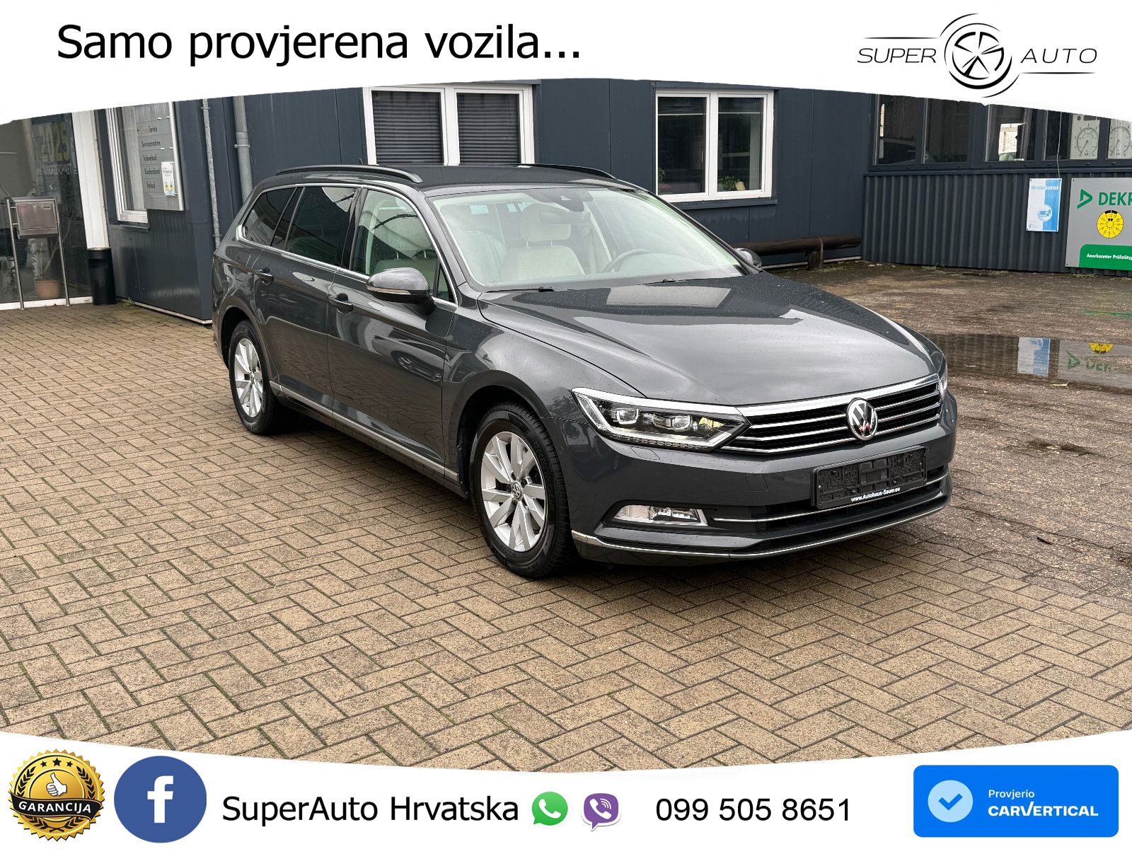 Volkswagen Passat Variant 2.0 TDI (190 KS) DSG LED+GR SJED+ACC