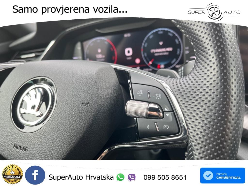 Škoda Octavia Combi RS 2.0 TDI (200 KS) DSG LED+GR SJED+ACC