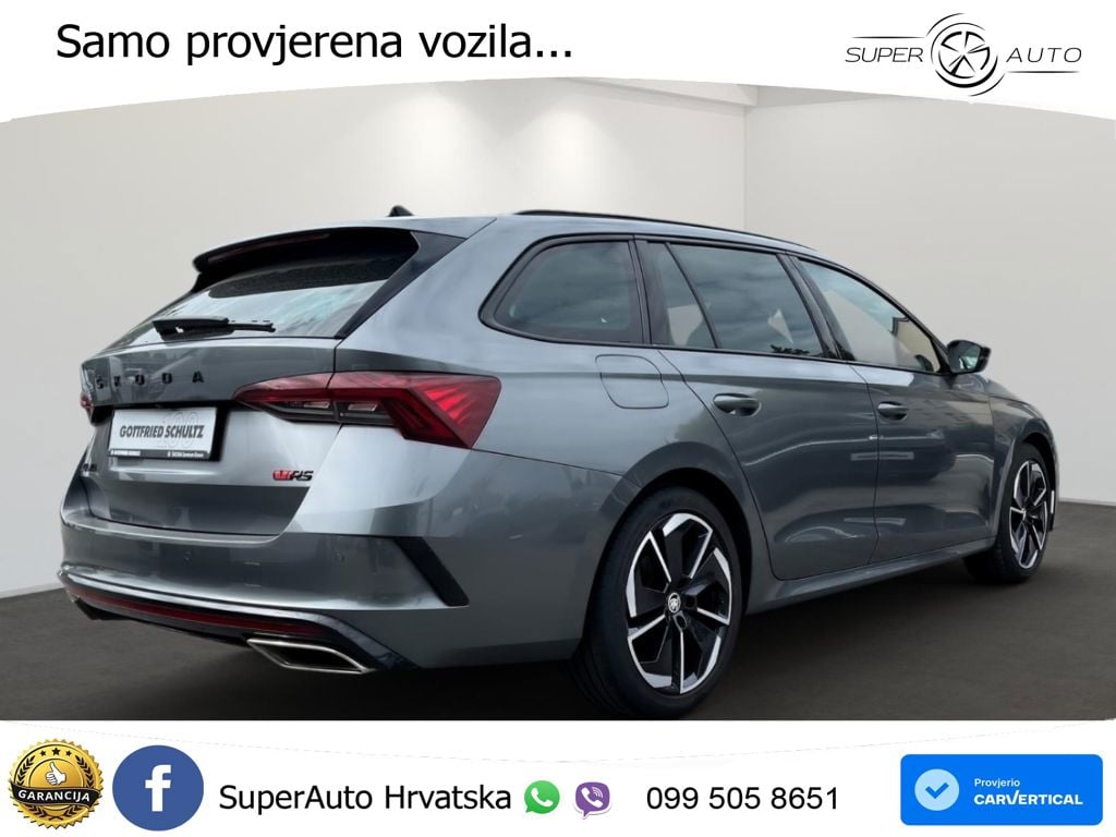 Škoda Octavia Combi RS 2.0 TDI (200 KS) DSG LED+GR SJED+ACC