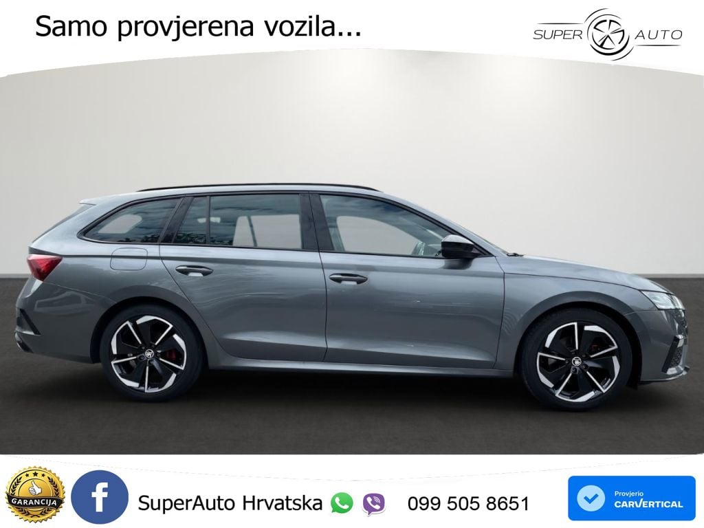 Škoda Octavia Combi RS 2.0 TDI (200 KS) DSG LED+GR SJED+ACC