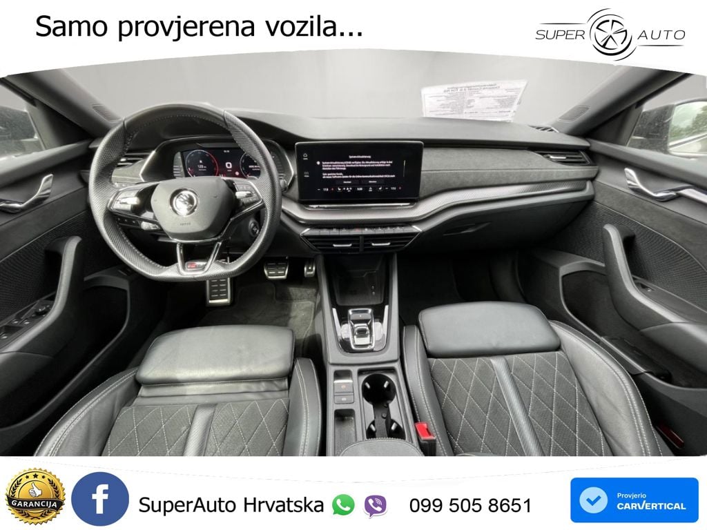 Škoda Octavia Combi RS 2.0 TDI (200 KS) DSG LED+GR SJED+ACC