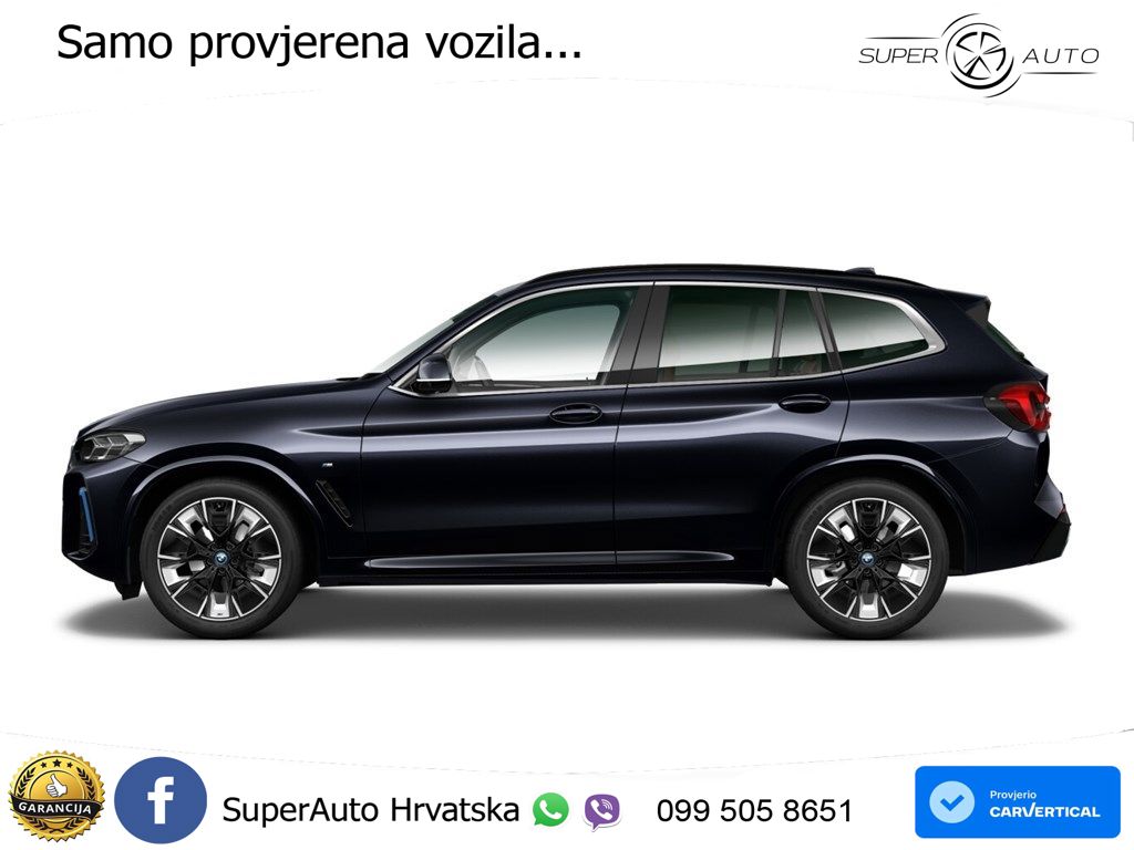 BMW iX3 80 kWh (286 KS) M Sport LED+GR SJED+ACC