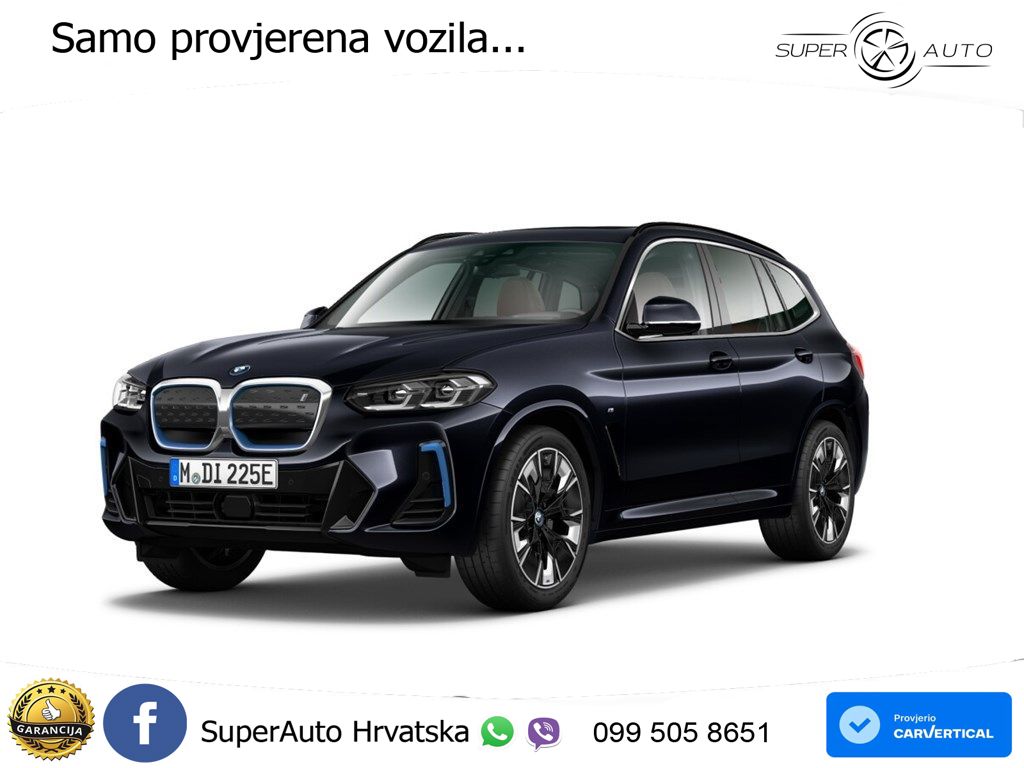 BMW iX3 80 kWh (286 KS) M Sport LED+GR SJED+ACC