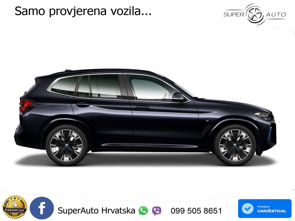 BMW iX3 80 kWh (286 KS) M Sport LED+GR SJED+ACC