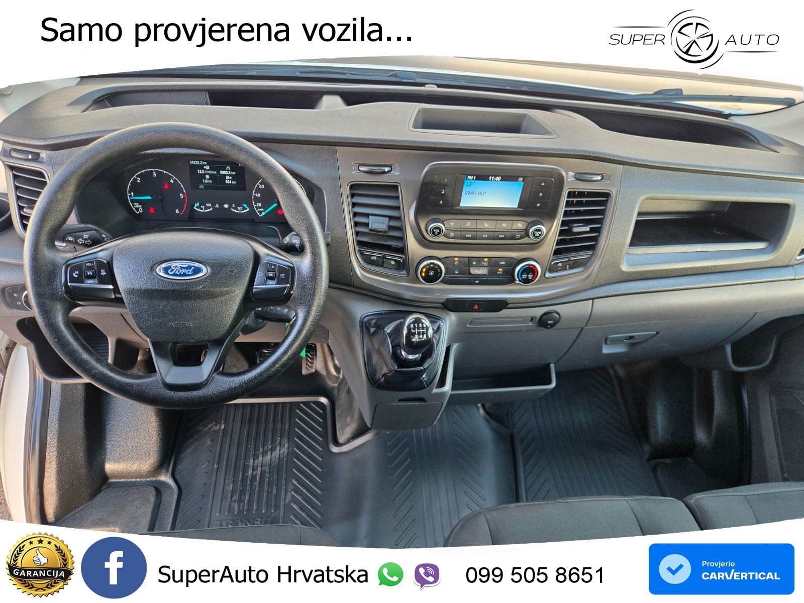 Ford Transit Kipper 470 Kamera/Zwillingsbereifung/AHK 170 KS
