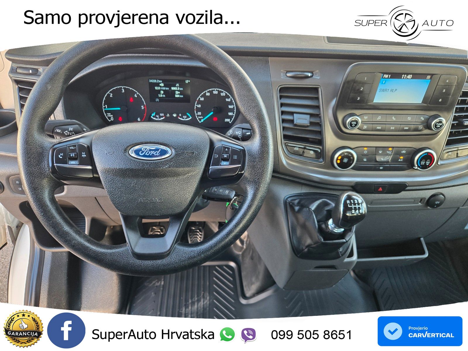 Ford Transit Kipper 470 Kamera/Zwillingsbereifung/AHK 170 KS