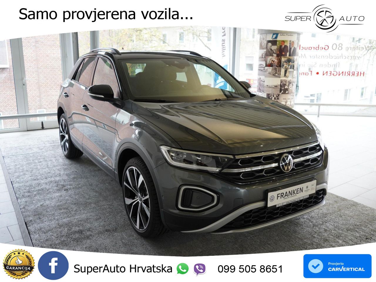 Volkswagen T-Roc I 2.0 TDI (150 KS) DSG LED+GR SJED+ACC