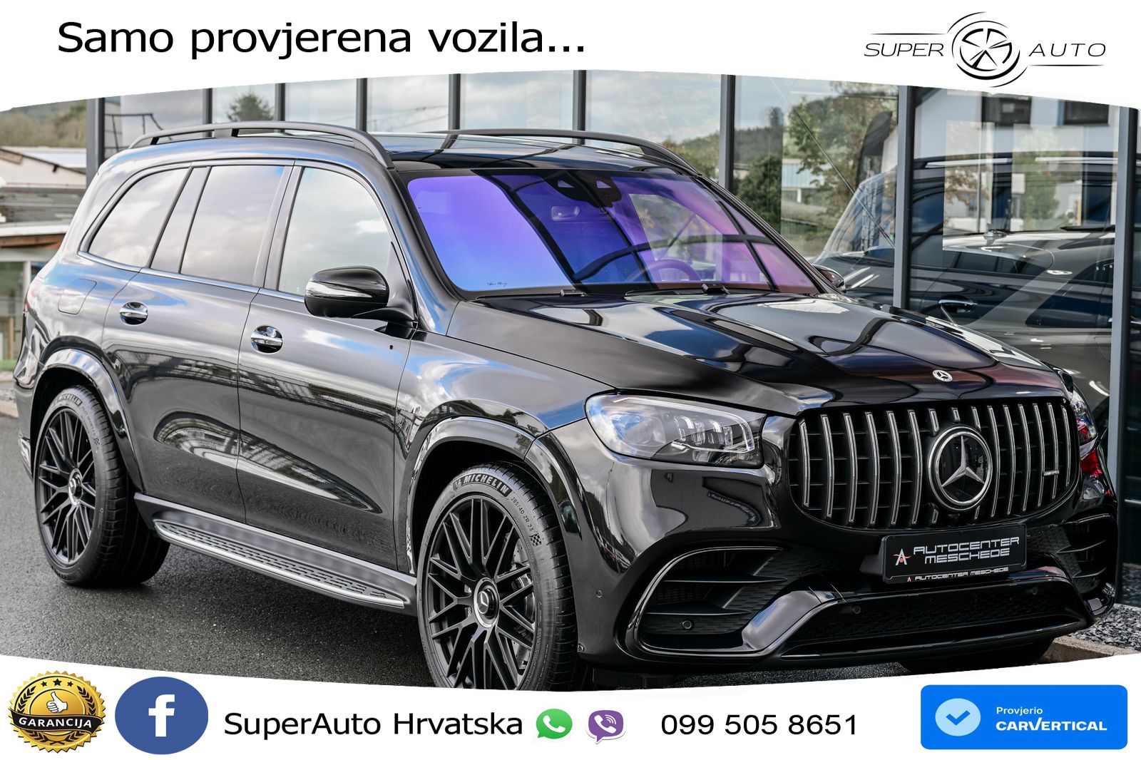 Mercedes-Benz GLS AMG GLS 63 V8 EQ Boost 4MATIC+ TCT ACC+HEAD+4xGR SJED+360+PANO