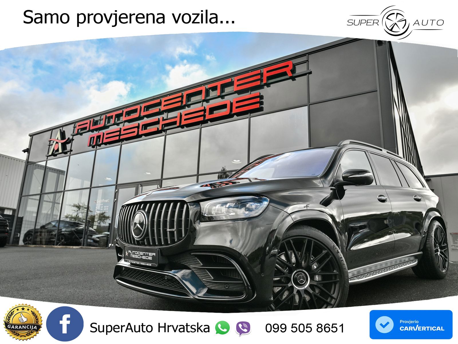 Mercedes-Benz GLS AMG GLS 63 V8 EQ Boost 4MATIC+ TCT ACC+HEAD+4xGR SJED+360+PANO