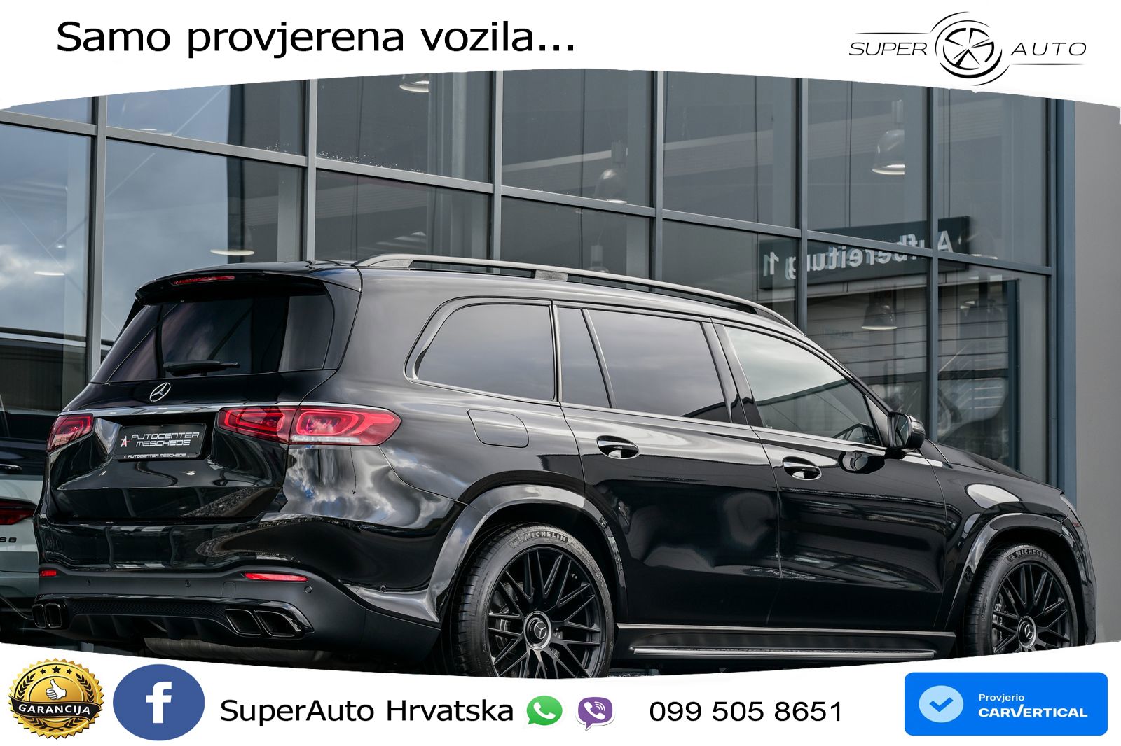 Mercedes-Benz GLS AMG GLS 63 V8 EQ Boost 4MATIC+ TCT ACC+HEAD+4xGR SJED+360+PANO