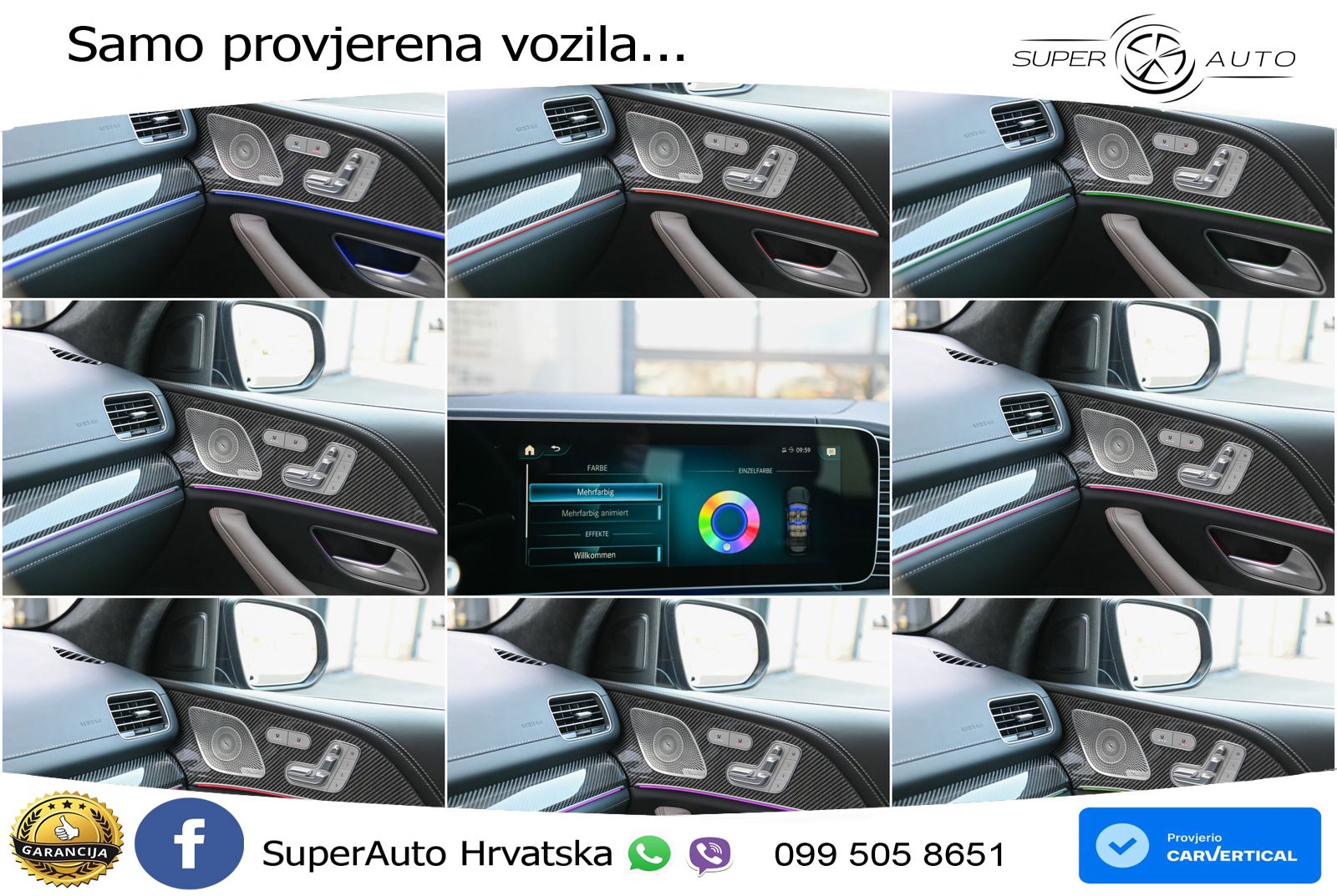 Mercedes-Benz GLS AMG GLS 63 V8 EQ Boost 4MATIC+ TCT ACC+HEAD+4xGR SJED+360+PANO