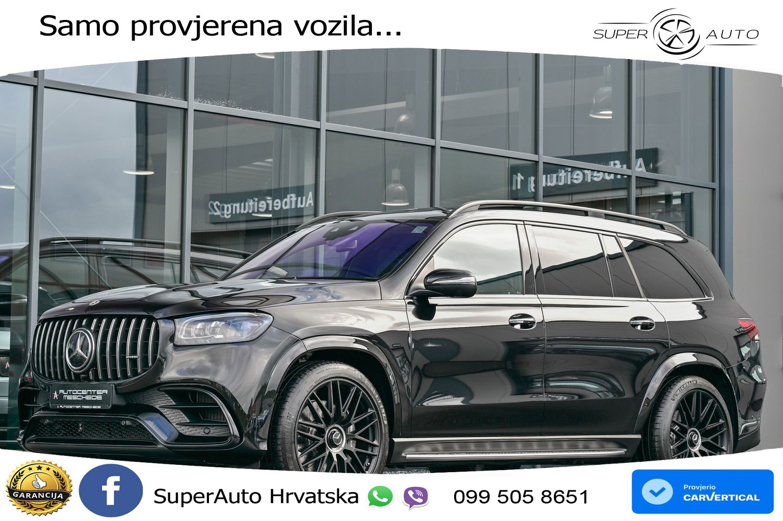Mercedes-Benz GLS AMG GLS 63 V8 EQ Boost 4MATIC+ TCT ACC+HEAD+4xGR SJED+360+PANO