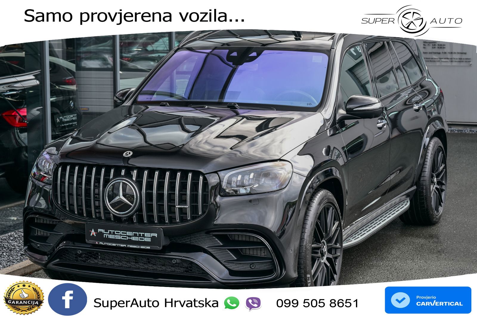 Mercedes-Benz GLS AMG GLS 63 V8 EQ Boost 4MATIC+ TCT ACC+HEAD+4xGR SJED+360+PANO