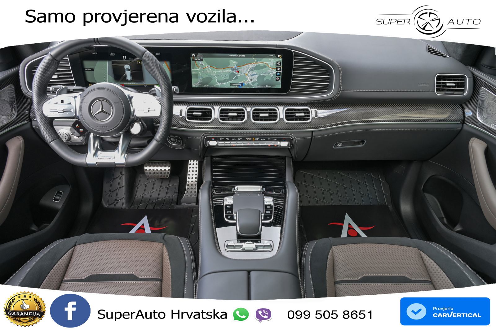 Mercedes-Benz GLS AMG GLS 63 V8 EQ Boost 4MATIC+ TCT ACC+HEAD+4xGR SJED+360+PANO