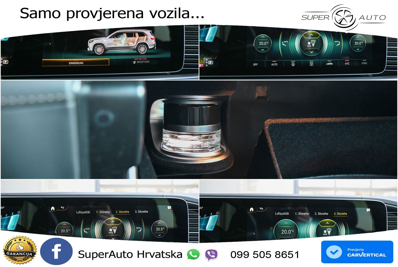 Mercedes-Benz GLS AMG GLS 63 V8 EQ Boost 4MATIC+ TCT ACC+HEAD+4xGR SJED+360+PANO
