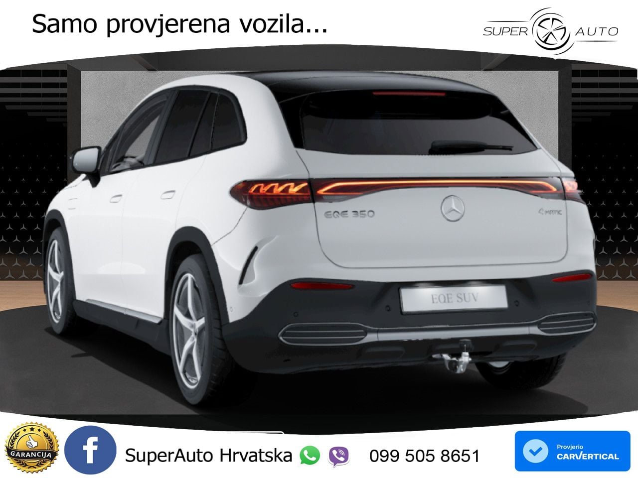 Mercedes EQE SUV 350 98 kWh (292 KS) 4MATIC AMG ACC+HEAD+4xGR SJED+360+PANO