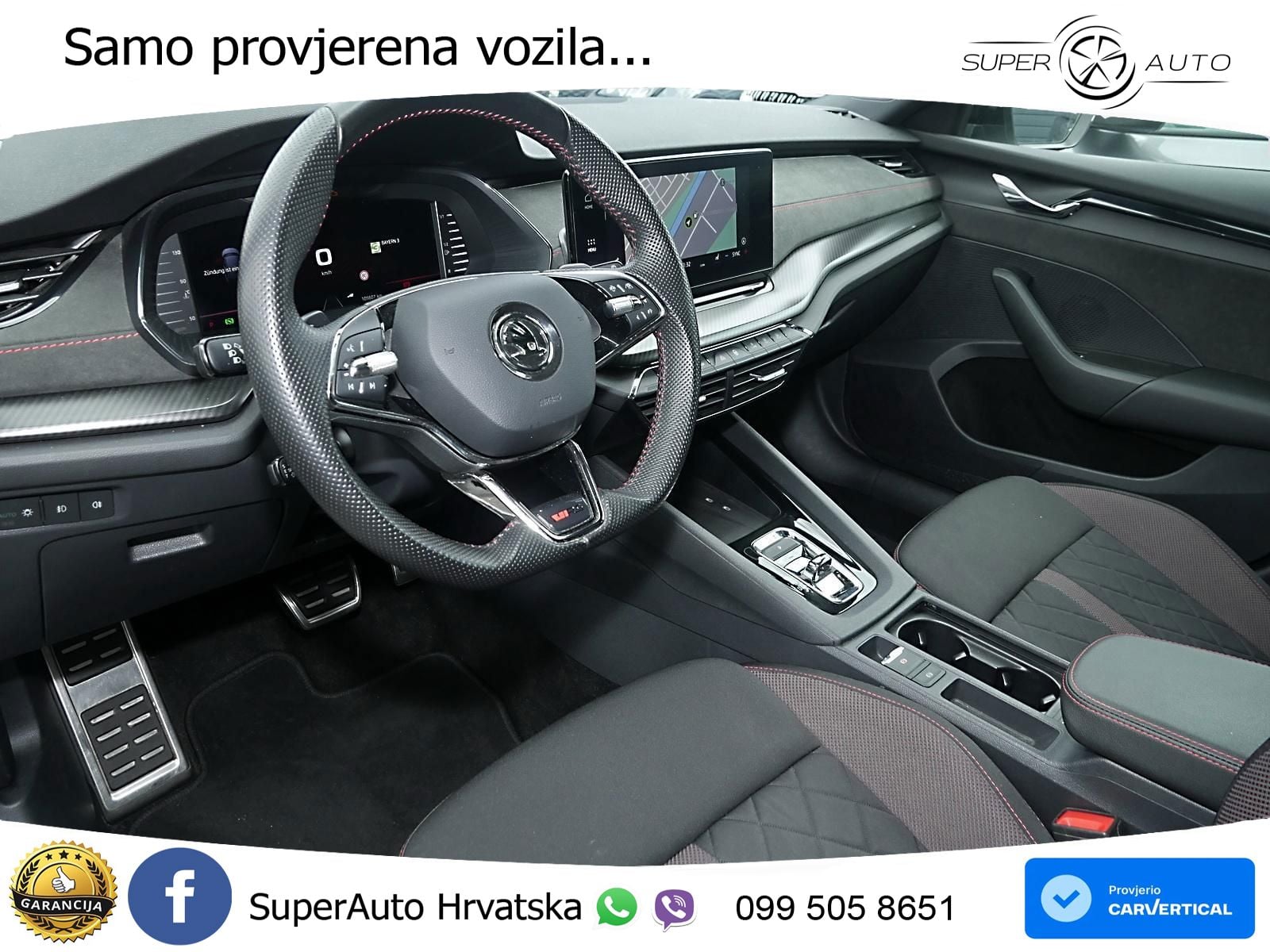 Škoda Octavia Combi RS 2.0 TDI (200 KS) 4x4 DSG LED+GR SJED+ACC