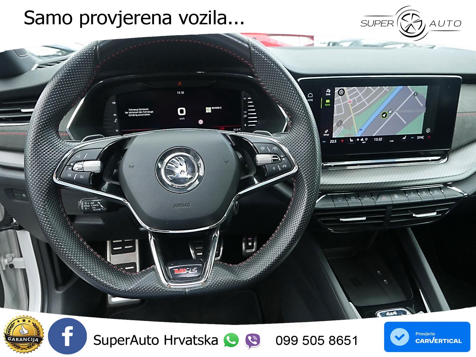 Škoda Octavia Combi RS 2.0 TDI (200 KS) 4x4 DSG LED+GR SJED+ACC
