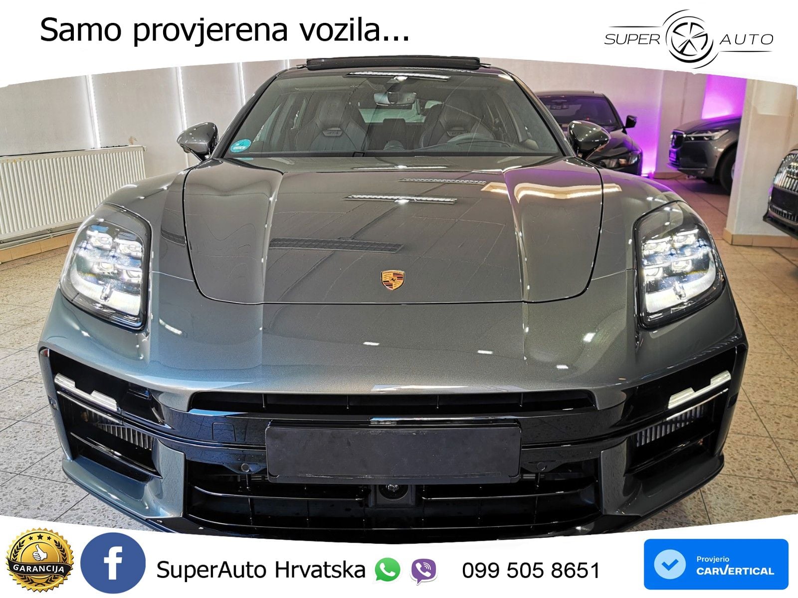 Porsche Panamera GTS 4.0 V8 (500 KS) PDK ACC+HEAD+4xGR SJED+360+PANO