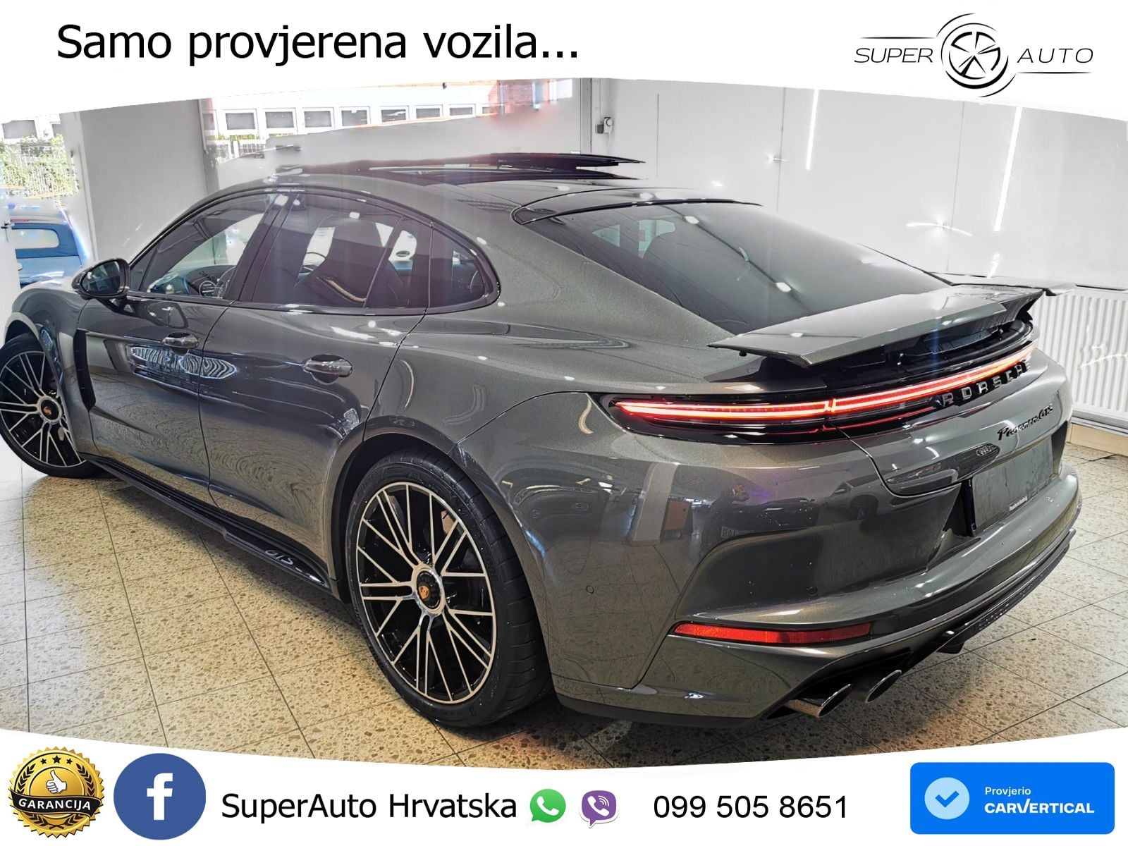 Porsche Panamera GTS 4.0 V8 (500 KS) PDK ACC+HEAD+4xGR SJED+360+PANO
