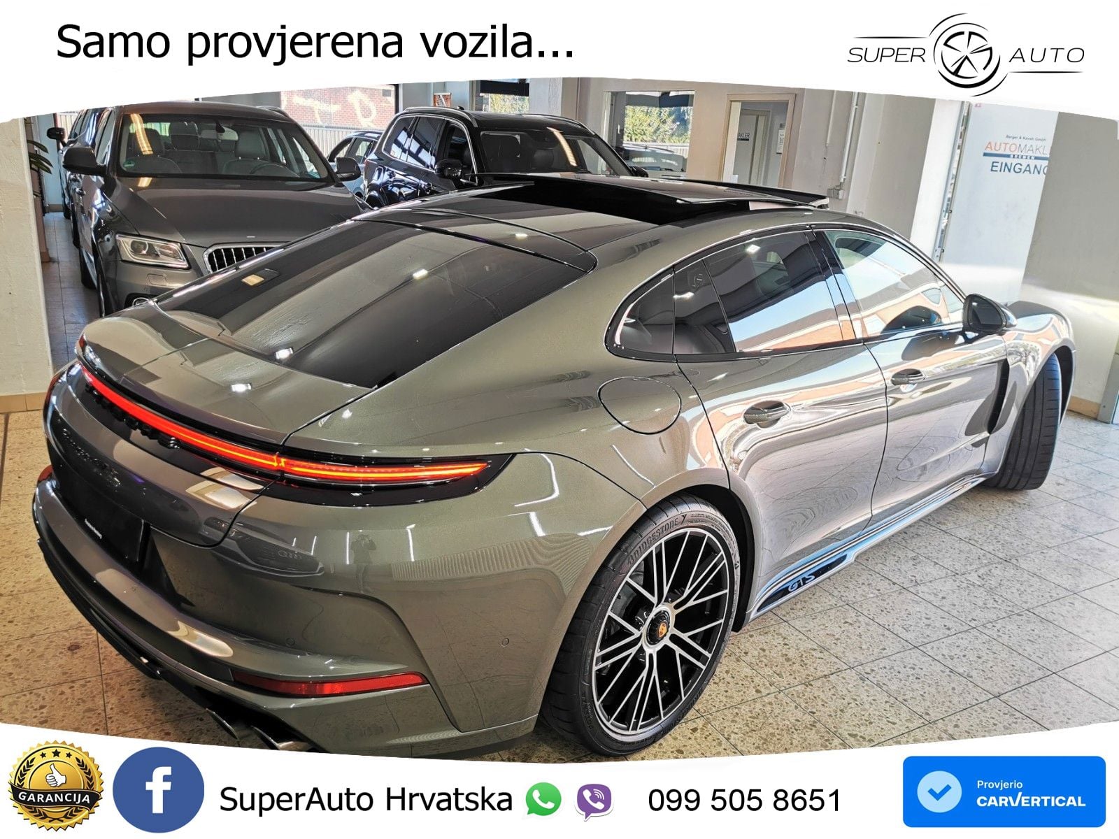 Porsche Panamera GTS 4.0 V8 (500 KS) PDK ACC+HEAD+4xGR SJED+360+PANO