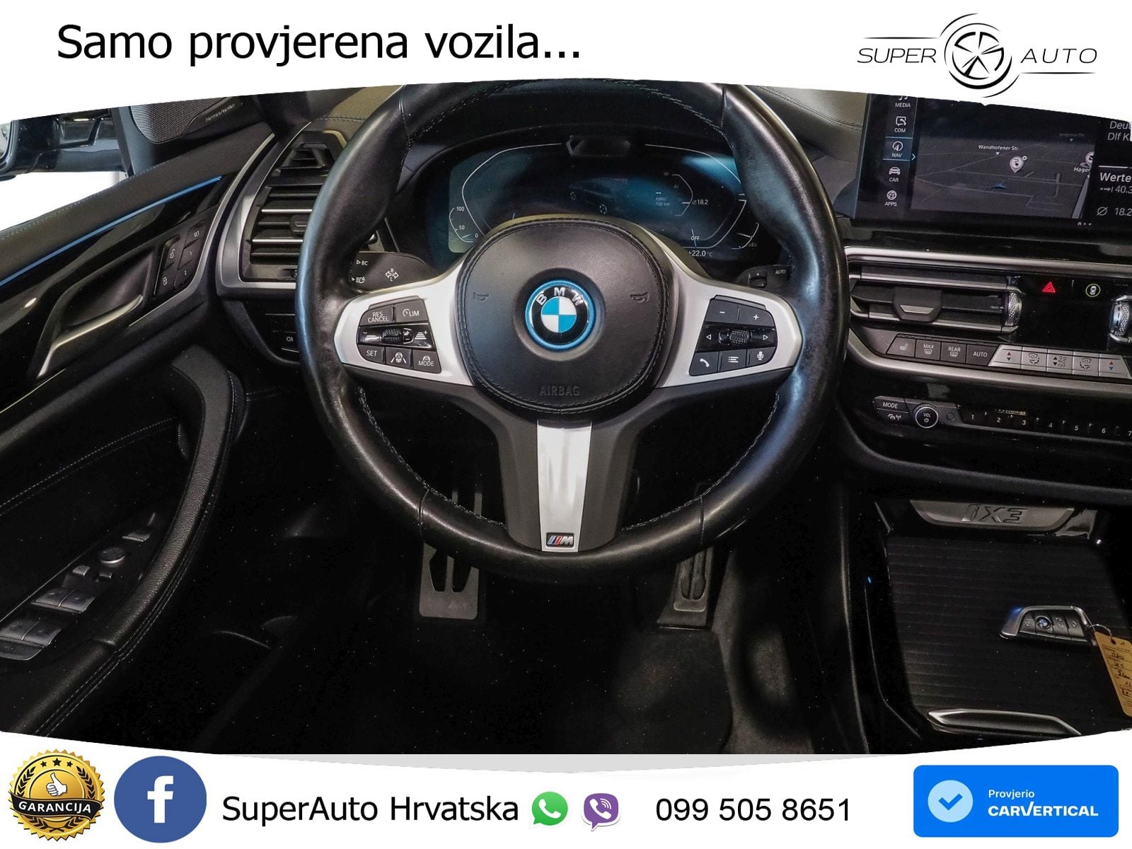 BMW iX3 80 kWh (286 KS) M Sport