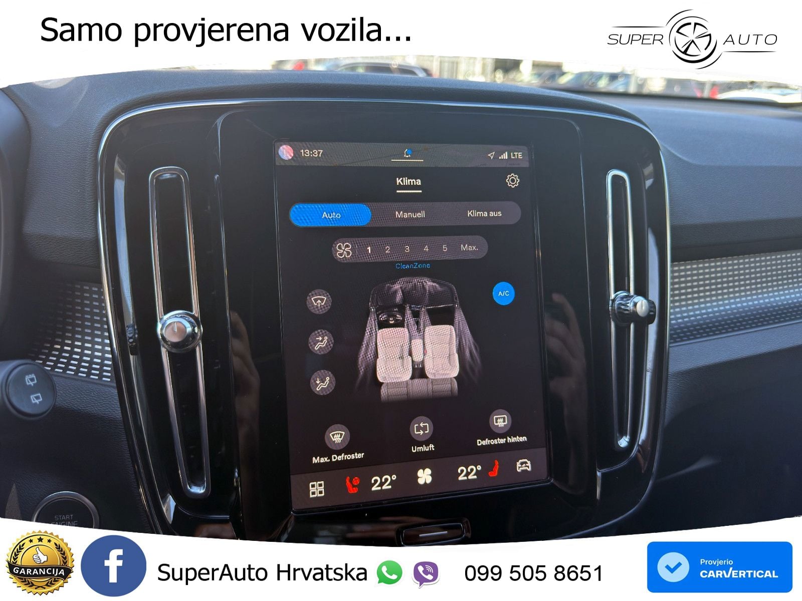 Volvo XC40 2.0 B3 163 KS Automatic LED+GR SJED+ACC