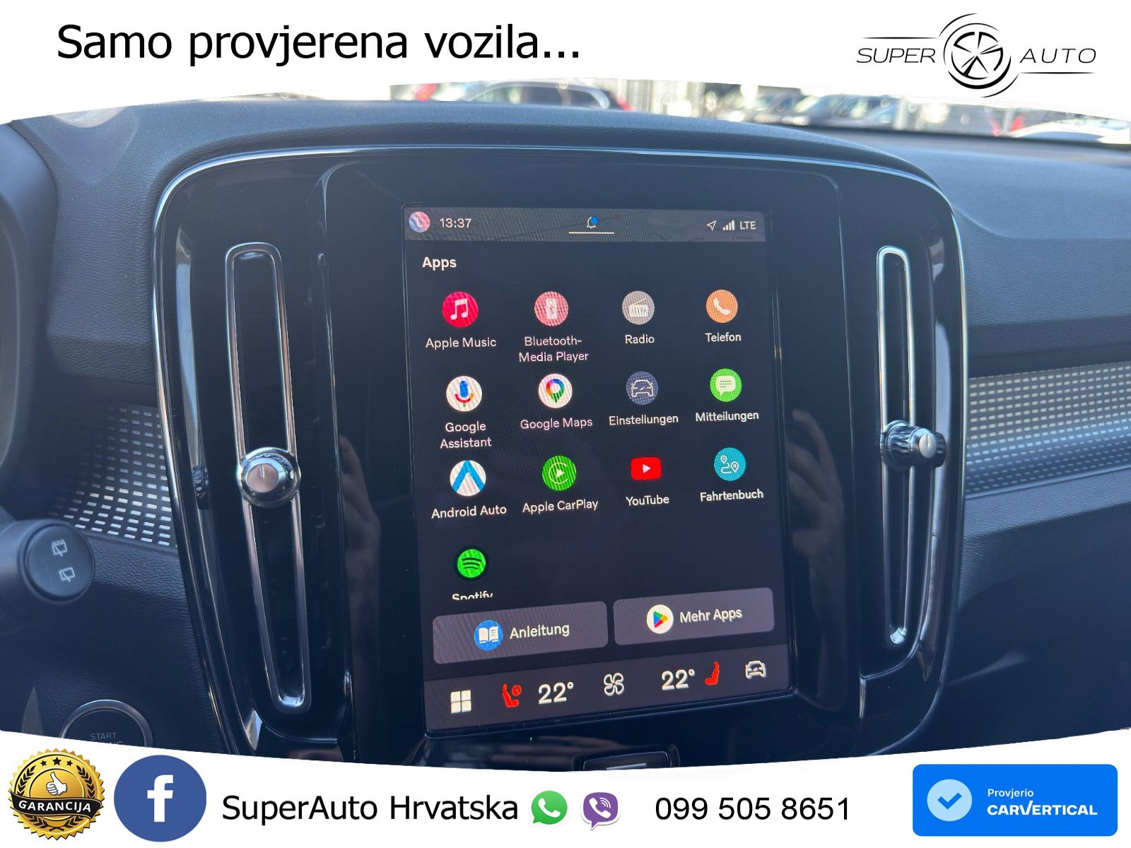 Volvo XC40 2.0 B3 163 KS Automatic LED+GR SJED+ACC
