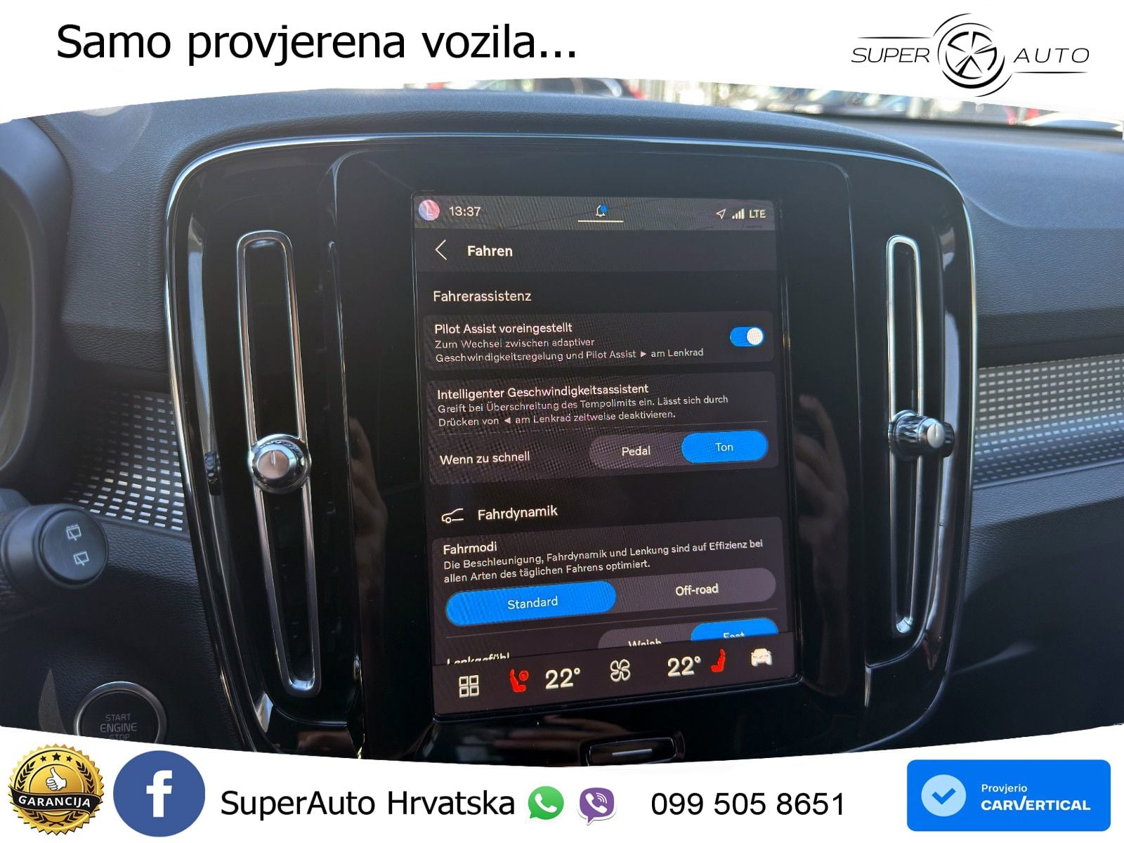 Volvo XC40 2.0 B3 163 KS Automatic LED+GR SJED+ACC