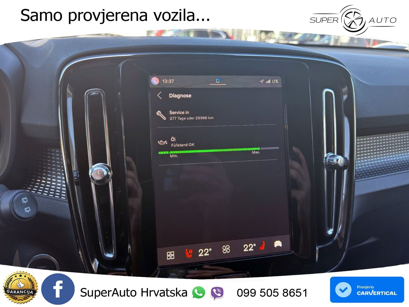 Volvo XC40 2.0 B3 163 KS Automatic LED+GR SJED+ACC