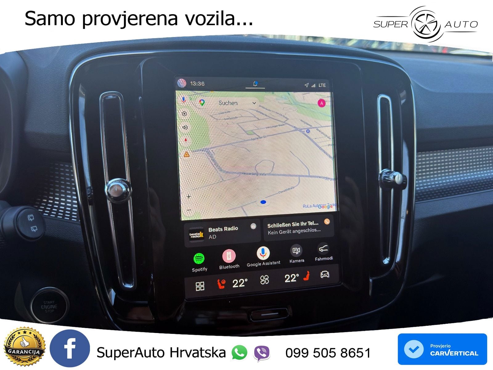 Volvo XC40 2.0 B3 163 KS Automatic LED+GR SJED+ACC
